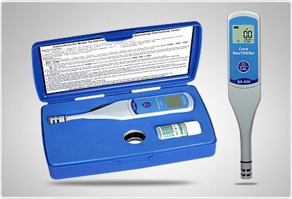 SX650 Conductivity/TDS/Sal./Res. Tester