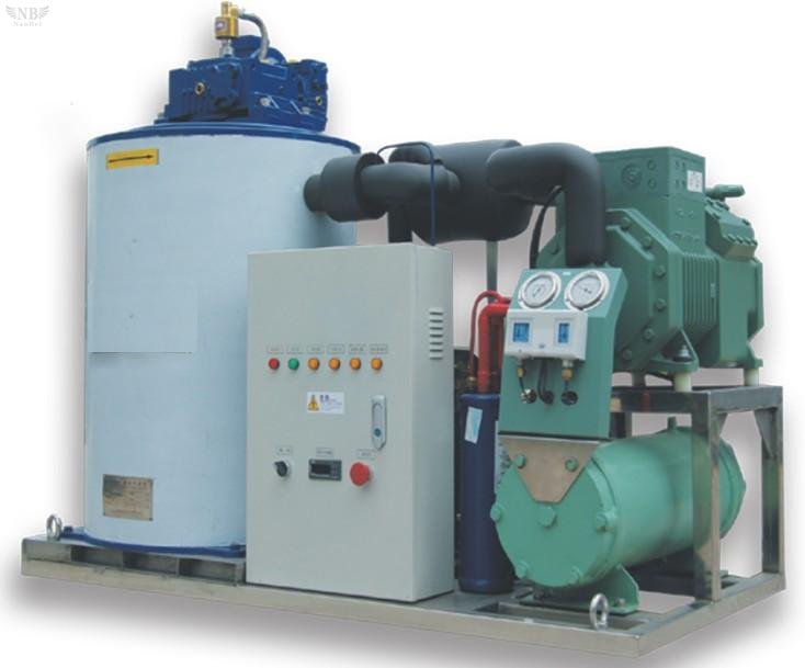 2t/24h Seawater flake ice machine