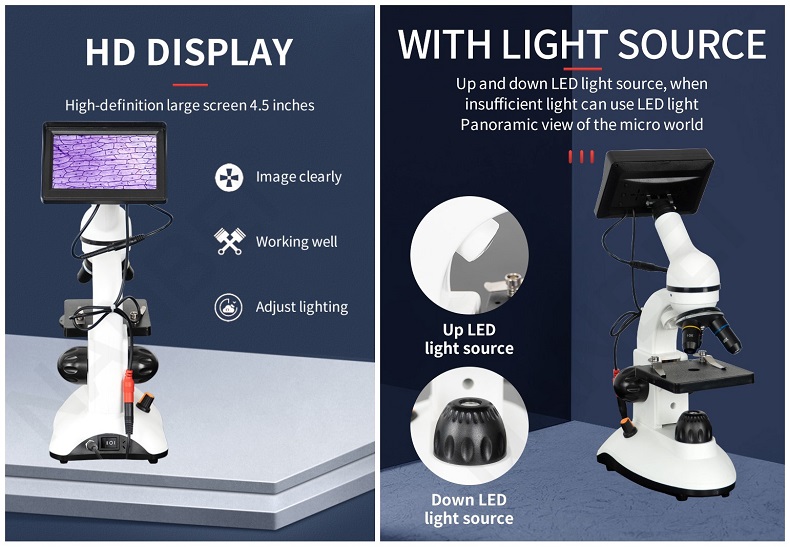 inverted lab microscope